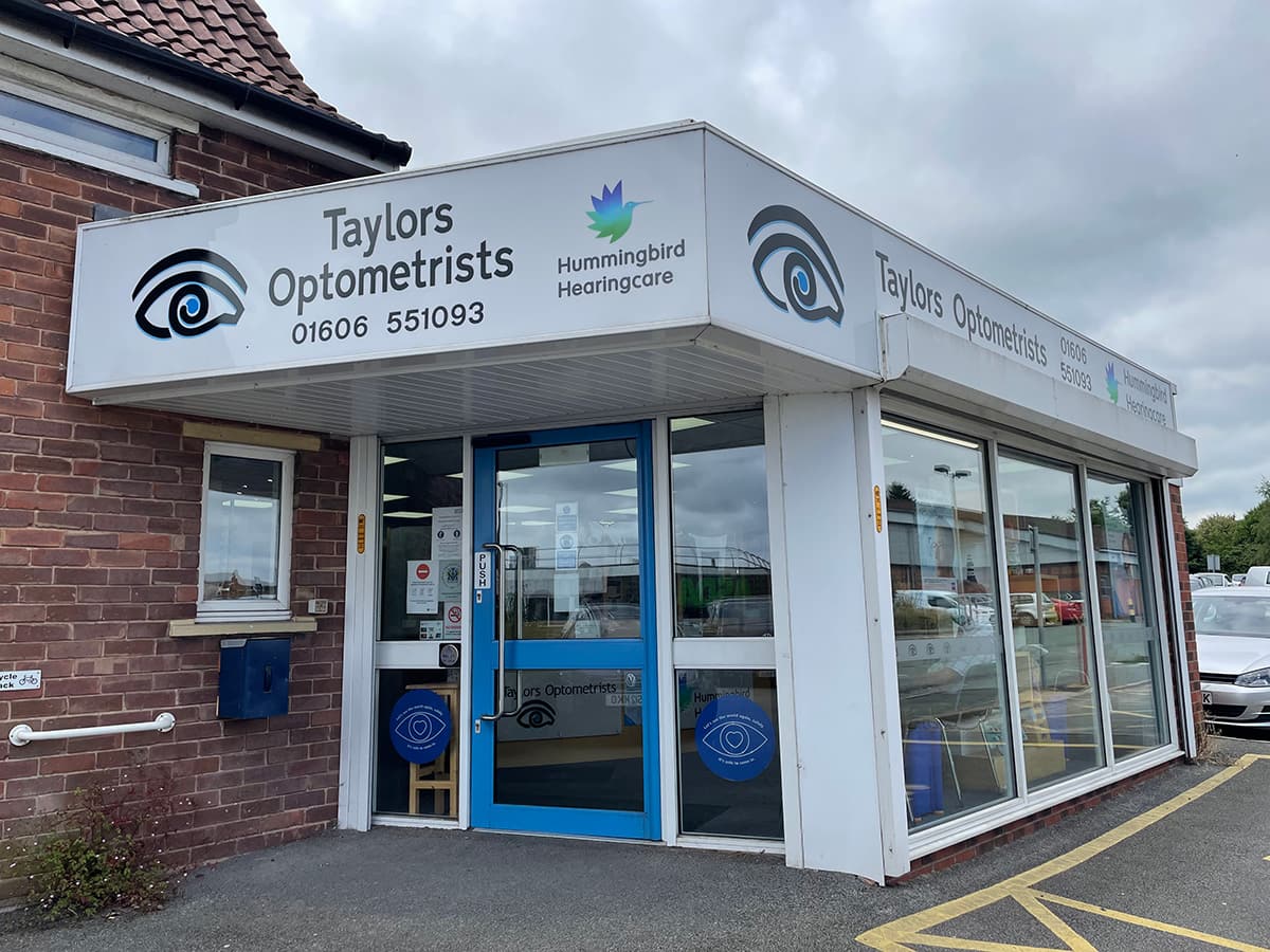 Taylors Optometrists, Winsford, Cheshire Taylors Optometrists, Winsford, Cheshire